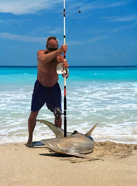 Shark Fishing from the Beach -  Is Addictive