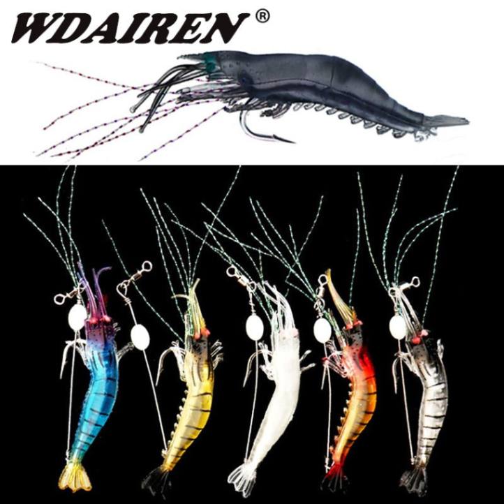 beach fishing artifical lure Artificial Shrimp Lures