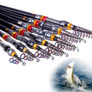 carbon fiber telescopic fishing rod