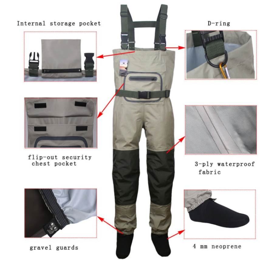 fishing chest waders