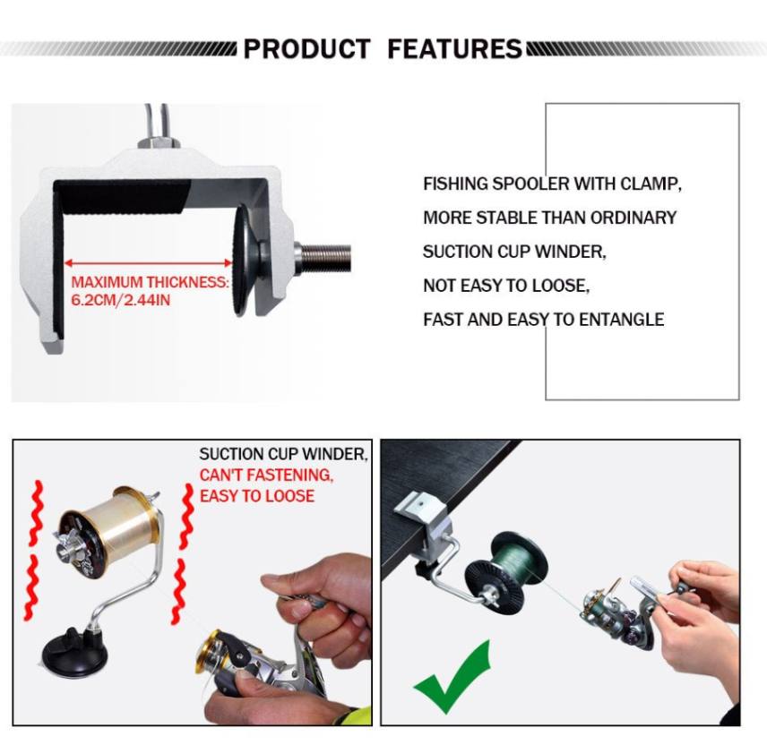 build a fishing line spooler Fishing Line Spoolers