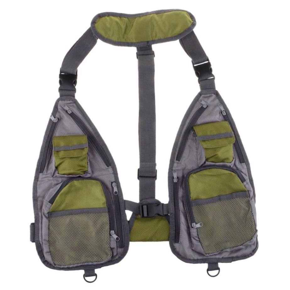 🎣 Multi-Functional Fly Fishing Life Vest – Safety, Comfort Storage for Every Adventure!