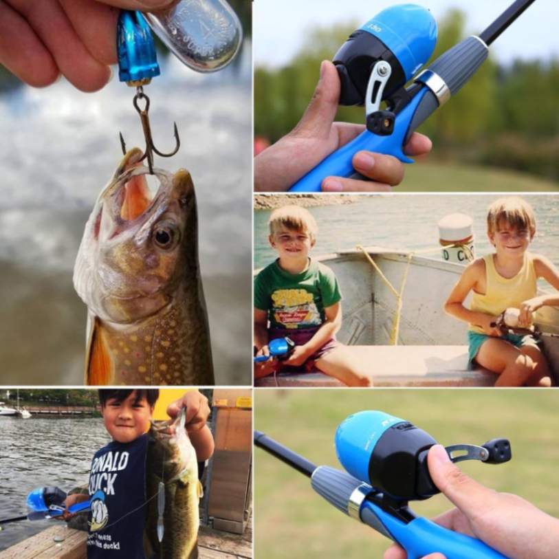 kids fishing rod and reel combo