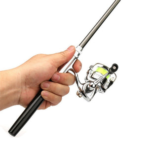 1M Mini Pocket Pen Rod + Reel Set - Deep Blue Fishing Supplies