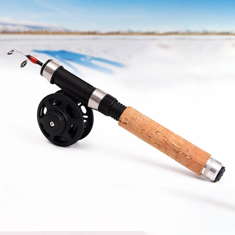 telescopic ice fishing rod and reel
