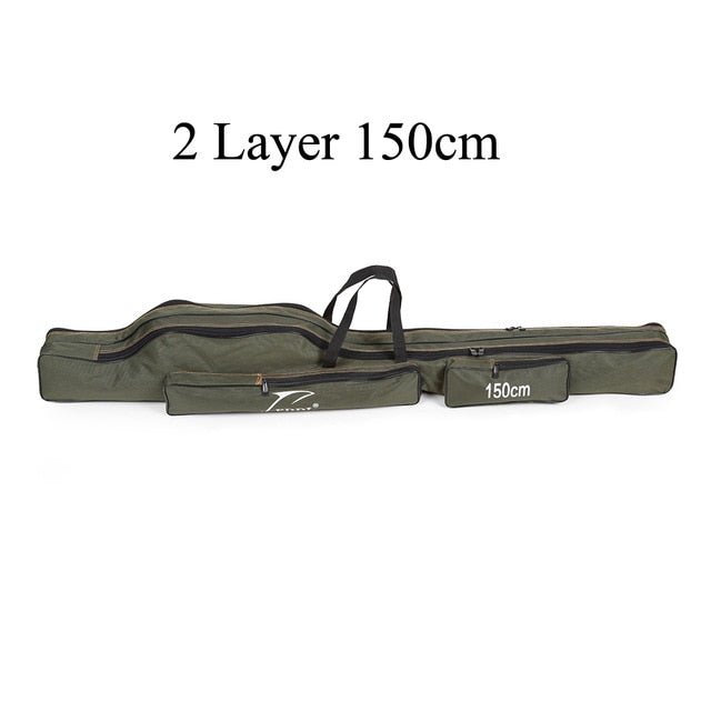 FDDL Portable Folding Fishing Rod Bag with Tool Storage โ Compact Convenience for Every Fishing Trip! ๐ฃ๐