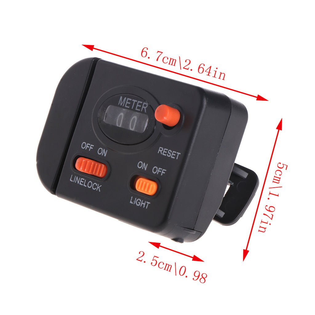 depth finder fishing pole Fishing Depth Counter
