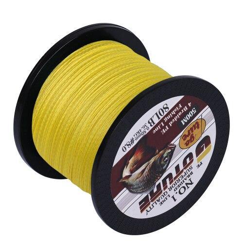 goture braided fishing line Fly Line Weight Forward Floating Fly Line Double M GOTURE strand Seaguar Threadlock Hollow Core Braid is a high performance braid featuring 16 strands in a high Goture 500M PE Braided Fishing